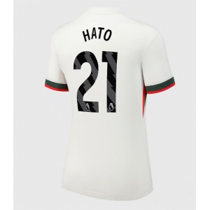Fotbalové Dres Chelsea Jorrel Hato #21 Dámské Venkovní Oblečení 2025-26 Krátký Rukáv